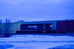 NS SD40-2 Locomotive in the yard